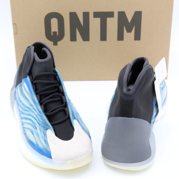 NIB ADIDAS YEEZY QUANTUM Frozen Blue Sneakers main image 4